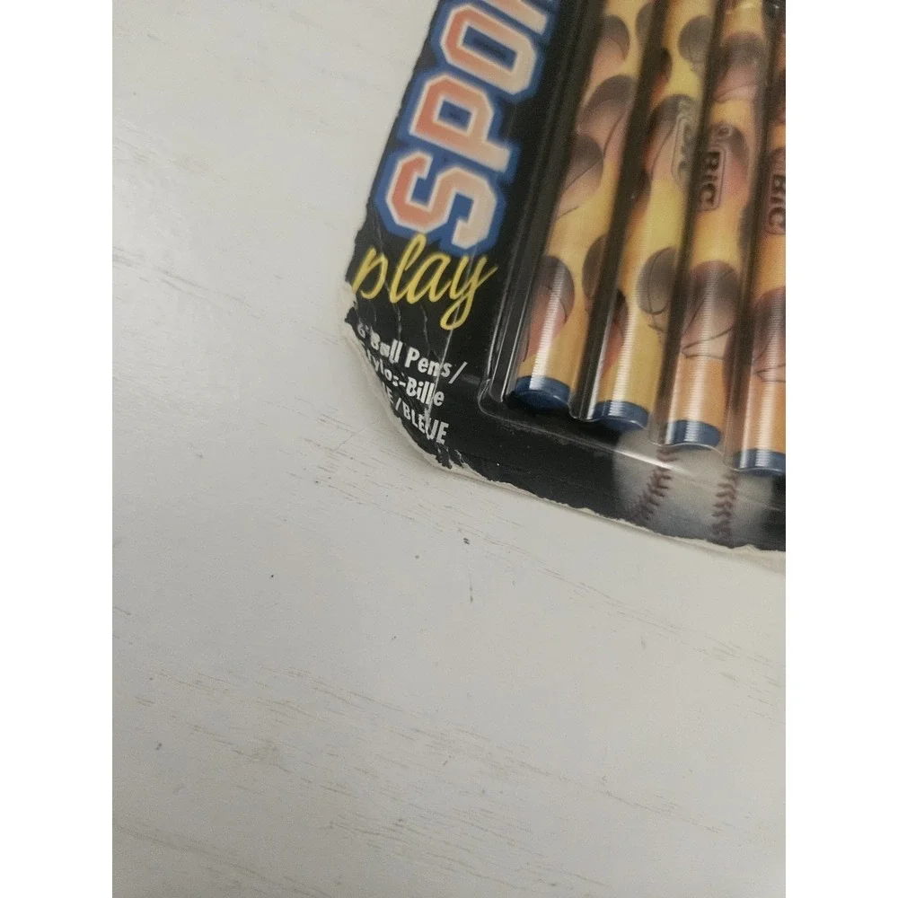 Vintage BIC Wavelengths Sports Play pens‎ 90's 1996 **READ DESCRIPTION**